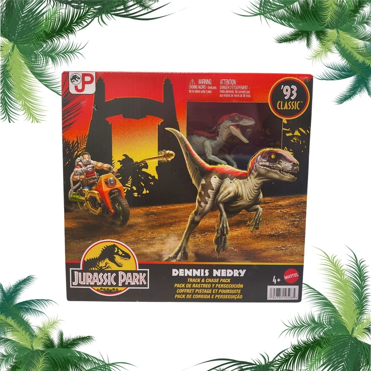 Dennis Nedry y Velociraptor – Jurassic Park '93 Classic