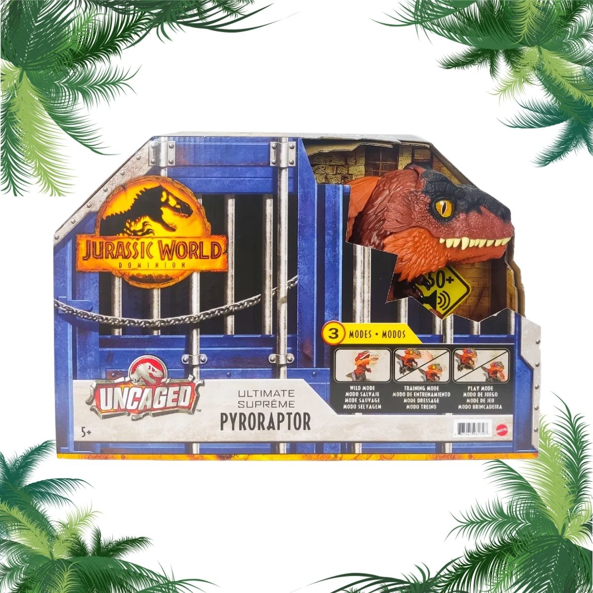 Ultimate Pyroraptor Interactivo – Jurassic World Dominion