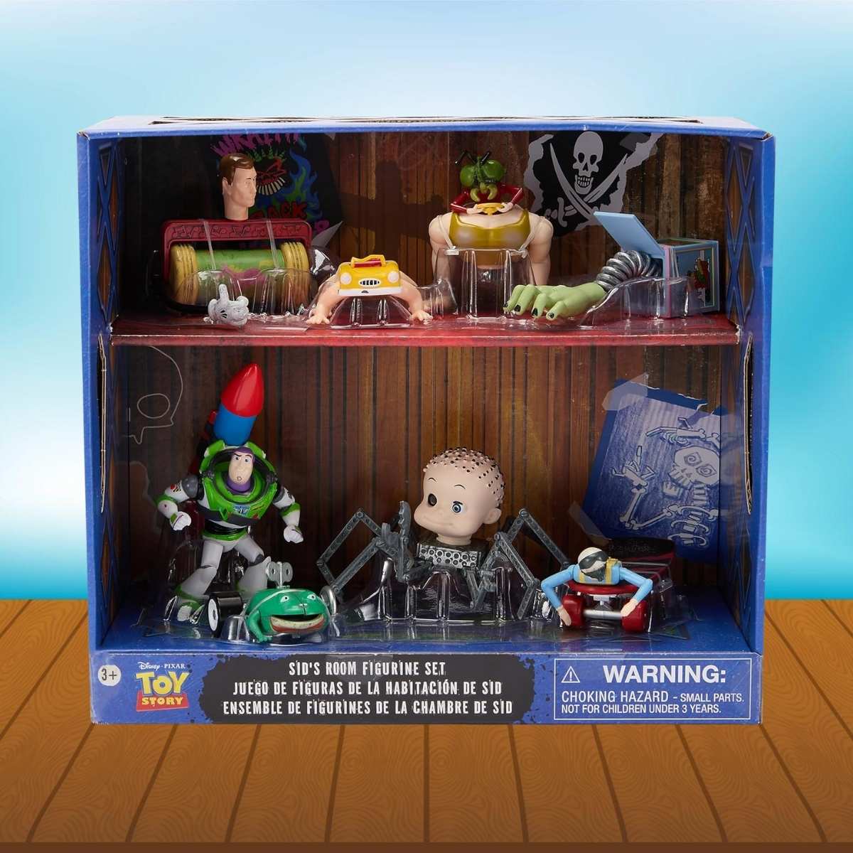 Set de figuras de la habitación de Sid – Toy Story