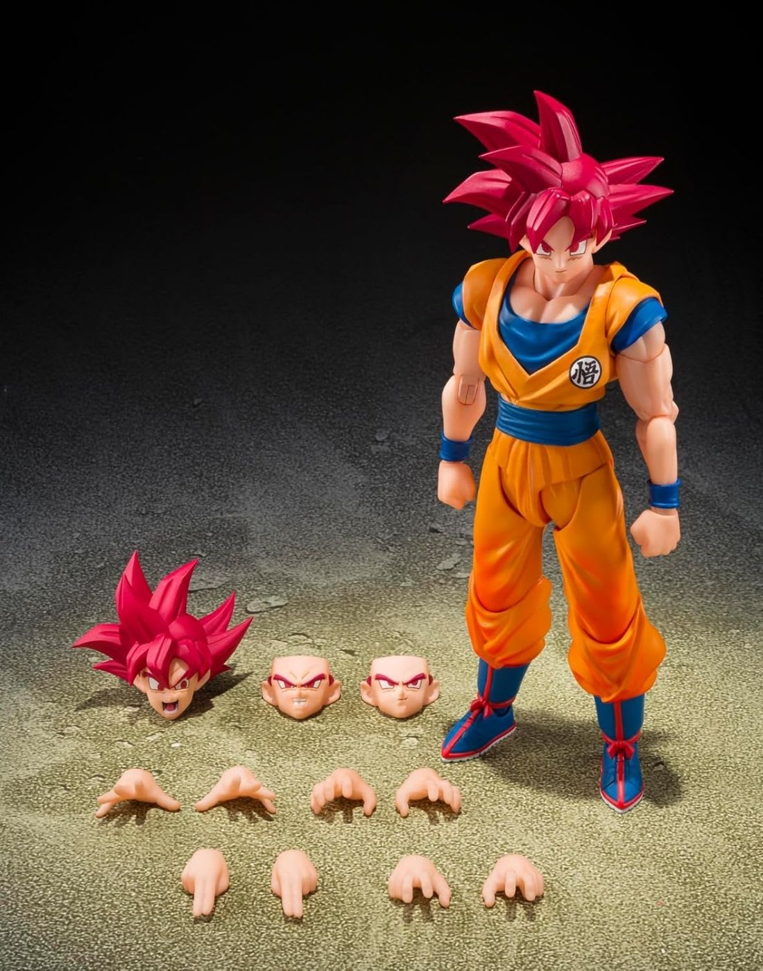 Dragon Ball Super - Super Saiyan God Son Goku (God Aura) S.H.Figuarts 