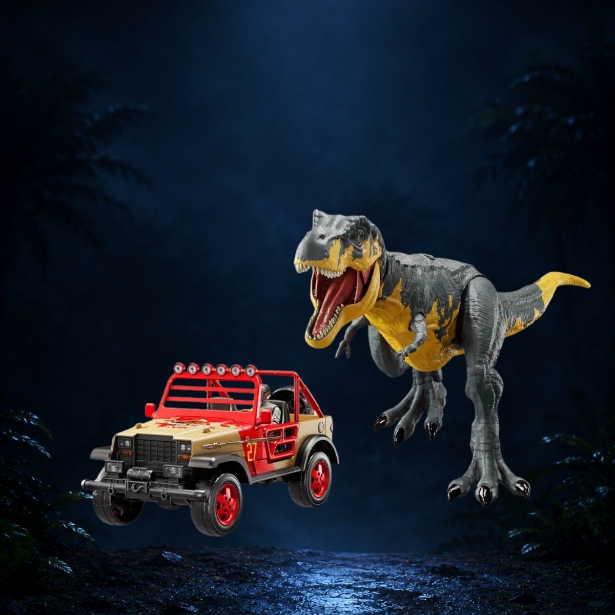 Set T Rex Off-Road Tracker – Jurassic Park '93 Classic