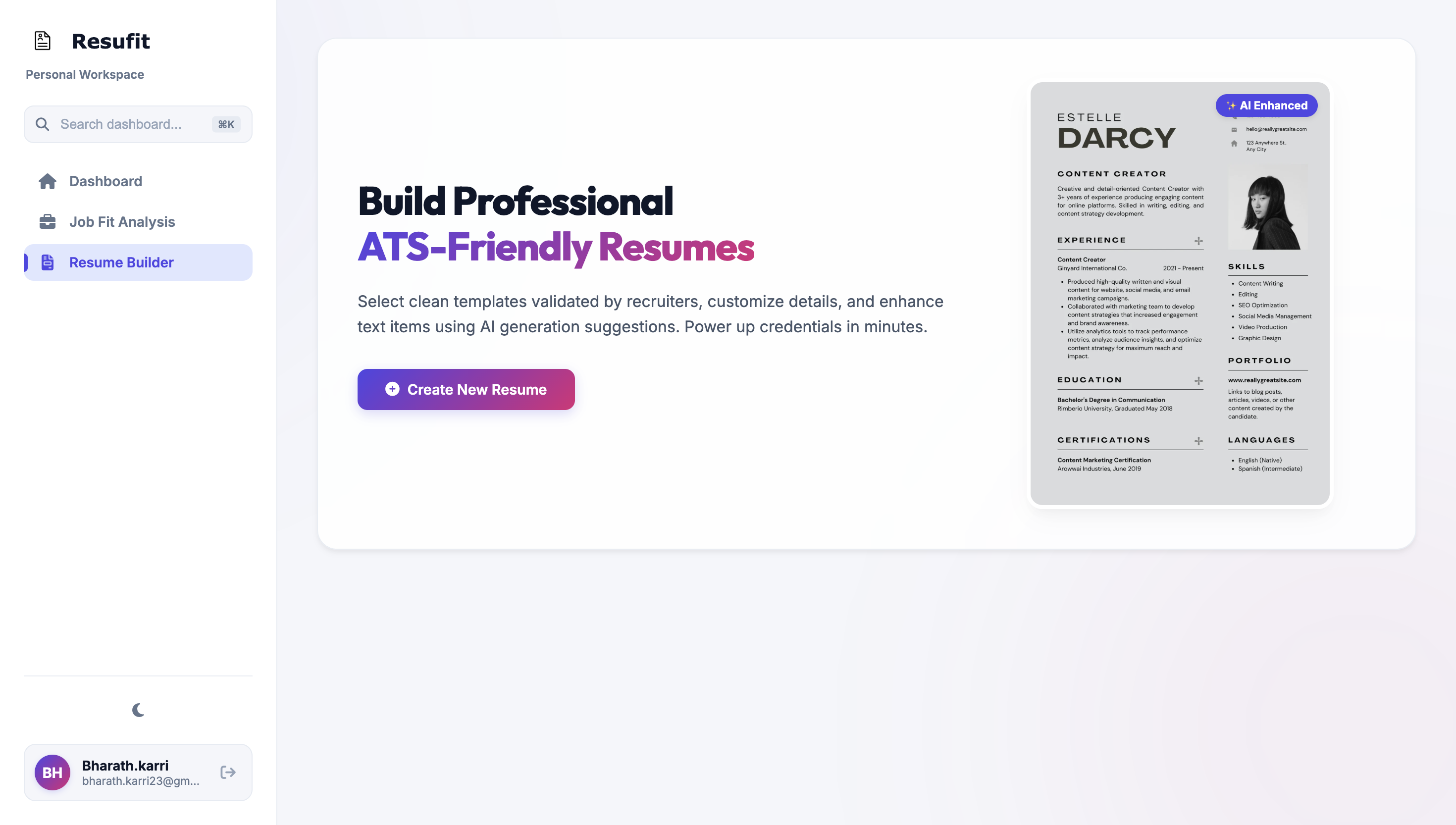 Resume Builder