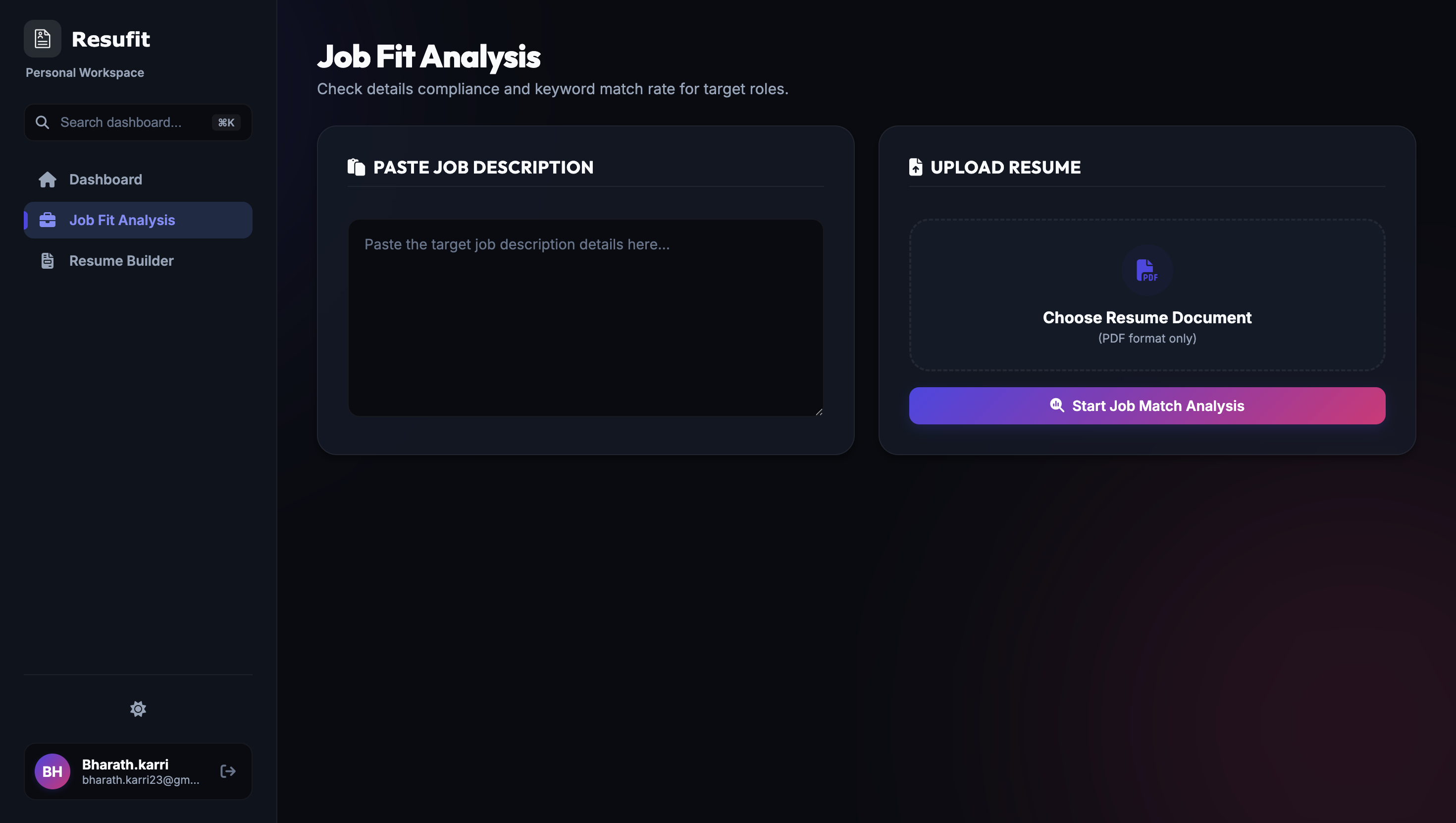 JobFit Analyzer