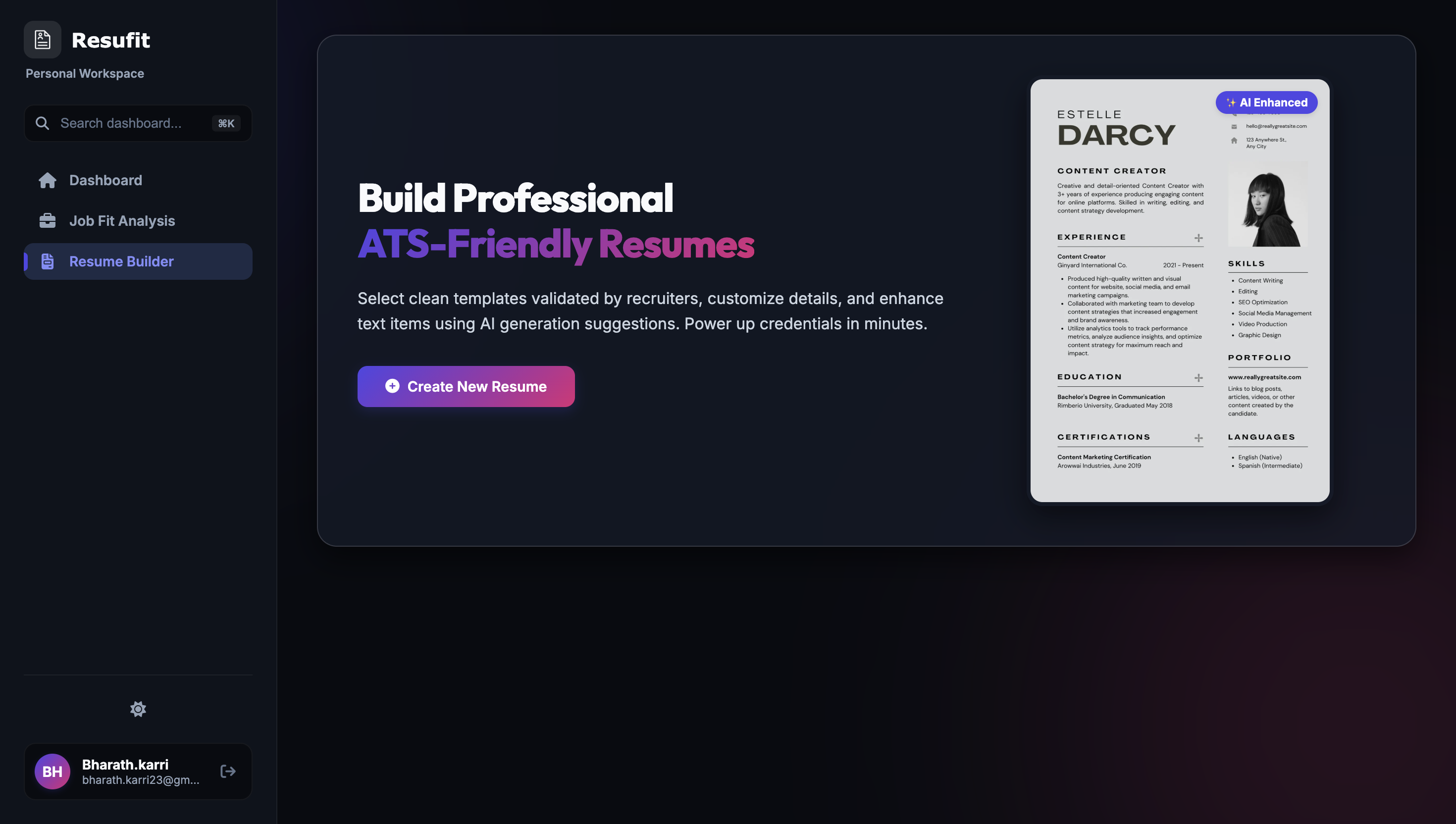 Resume Builder
