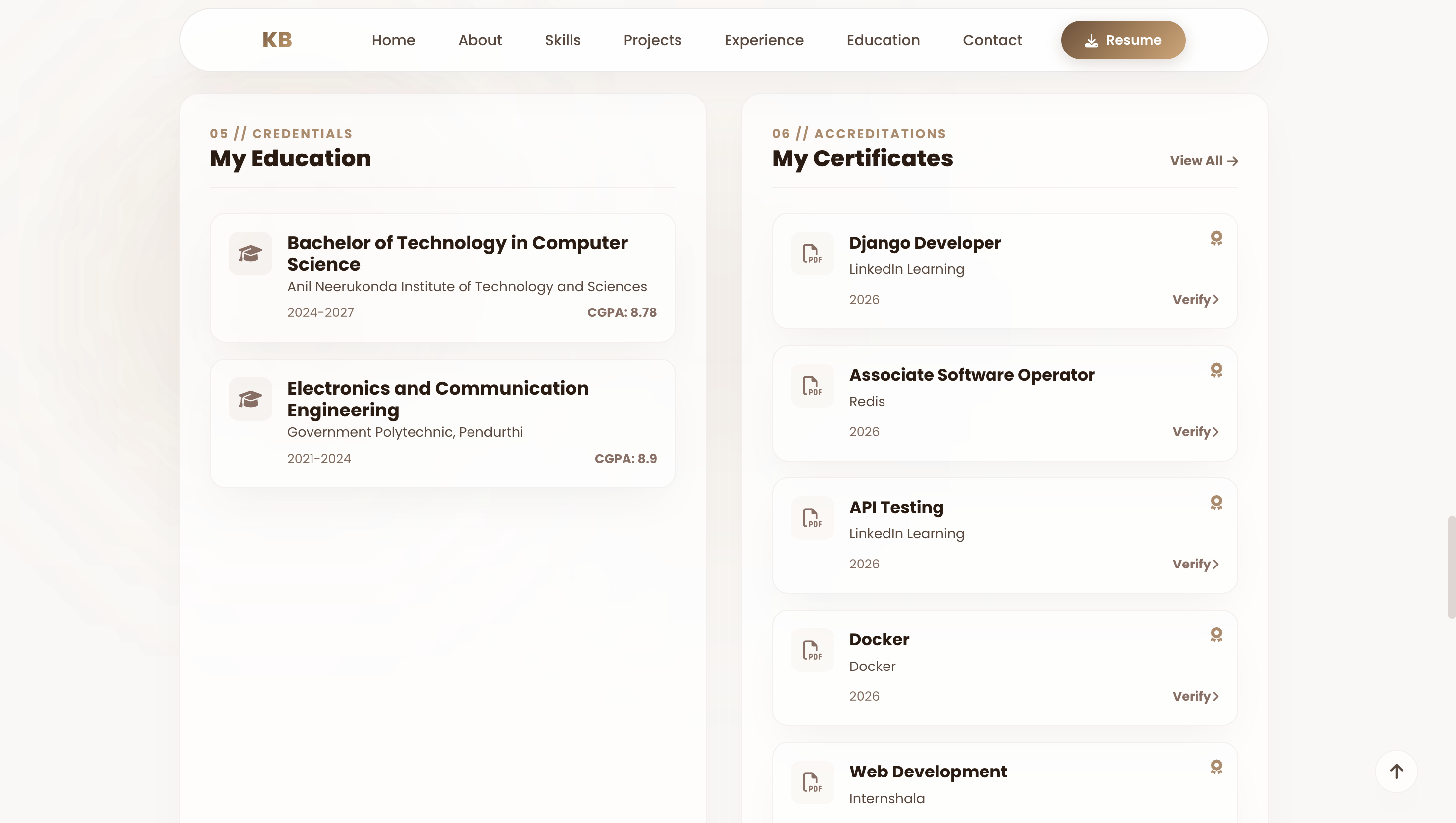 Edu and cert