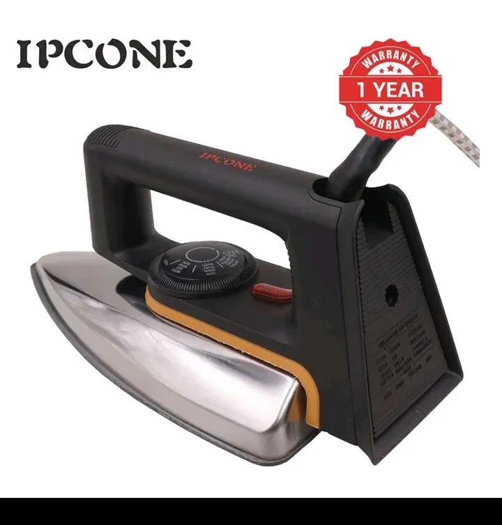 IPCONE Deluxe Dry Iron Box Stainless Steel Bottom Plate Irons Steamers HT-YD-1001