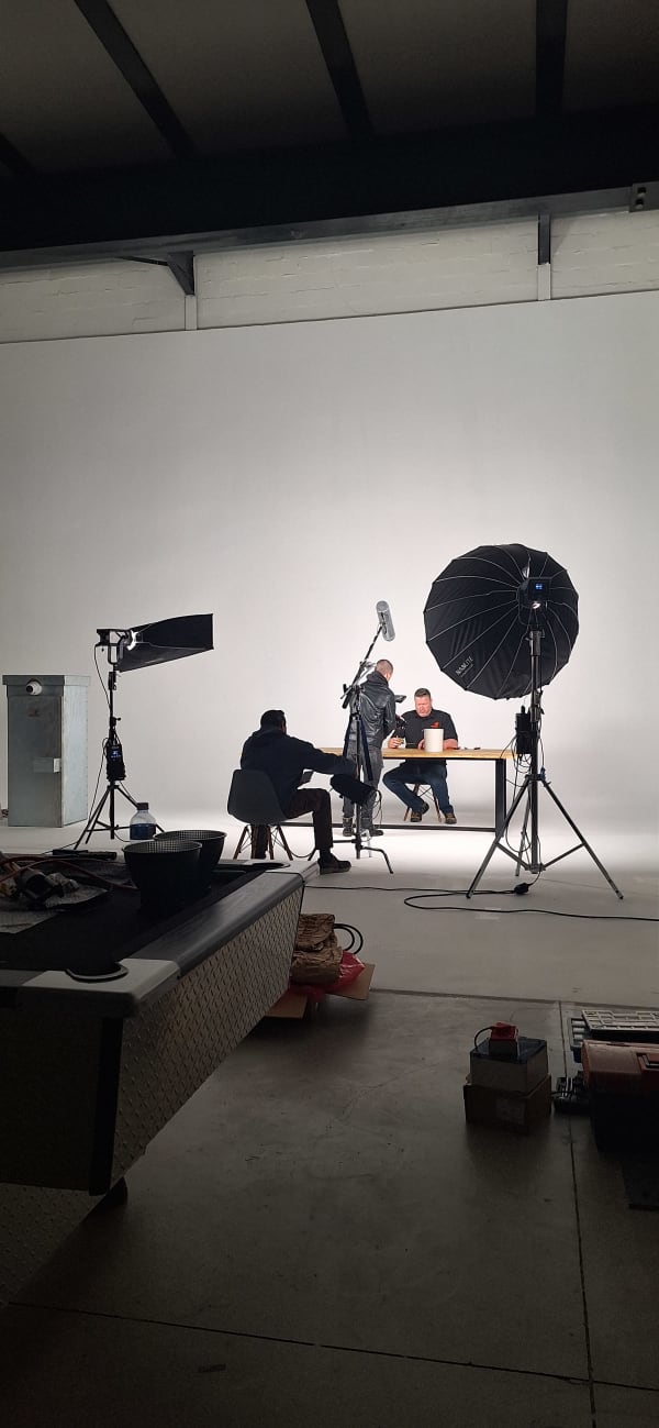 Behind the scenes