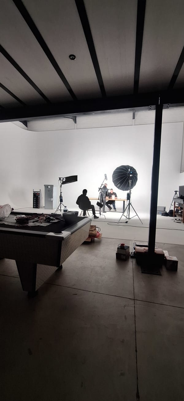 Behind the scenes