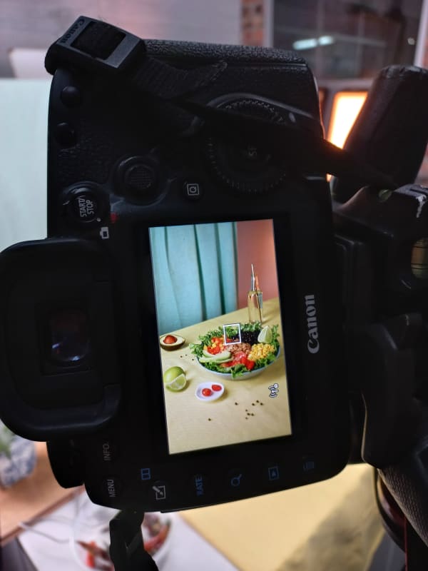 Behind the scenes