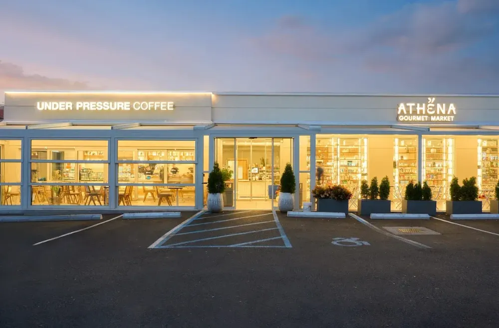 Athena Gourmet Market — Commercial millwork installation