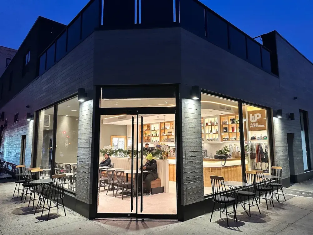 Coffee Lounge — Commercial millwork installation