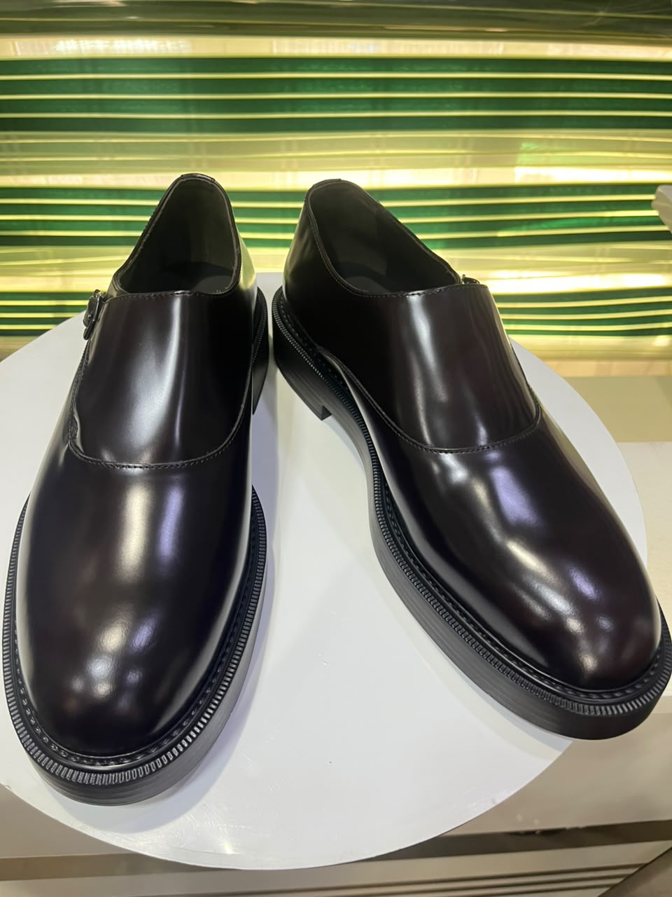 EMPORIO ARMANI's Monk Strap Leather shoe.