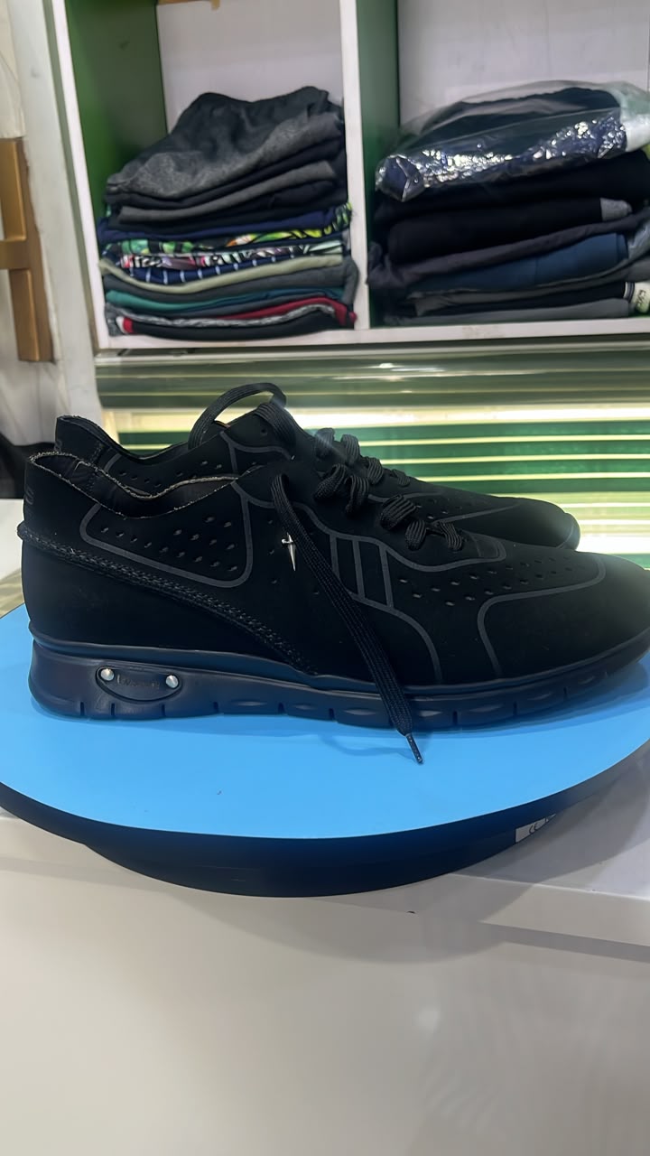 PACIOTTI's Black Suede Sneakers