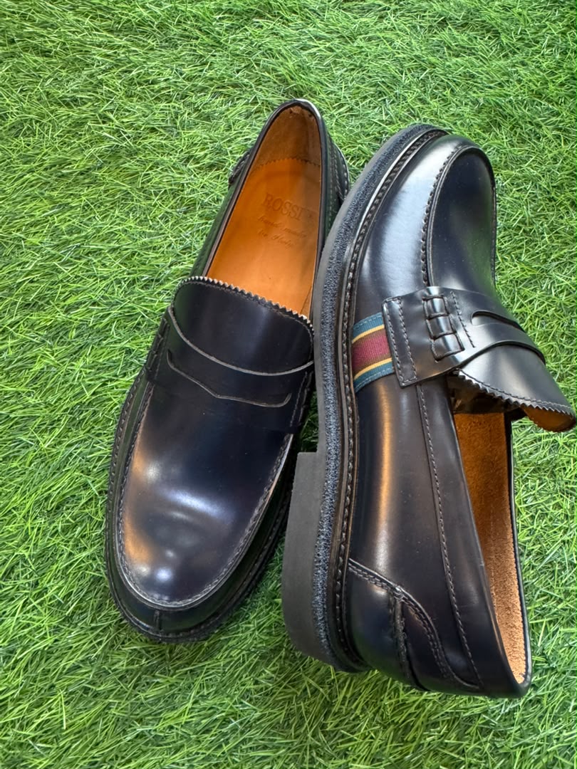 ROSSI 's Penny Leather Loafers