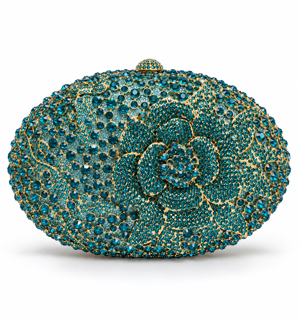 Women's Teal Clutch Bag