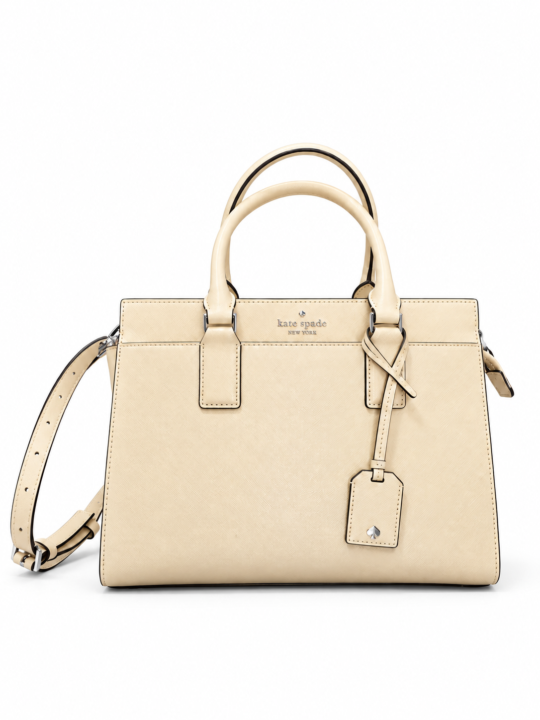 KATE SPADE's Cream Leather Bag