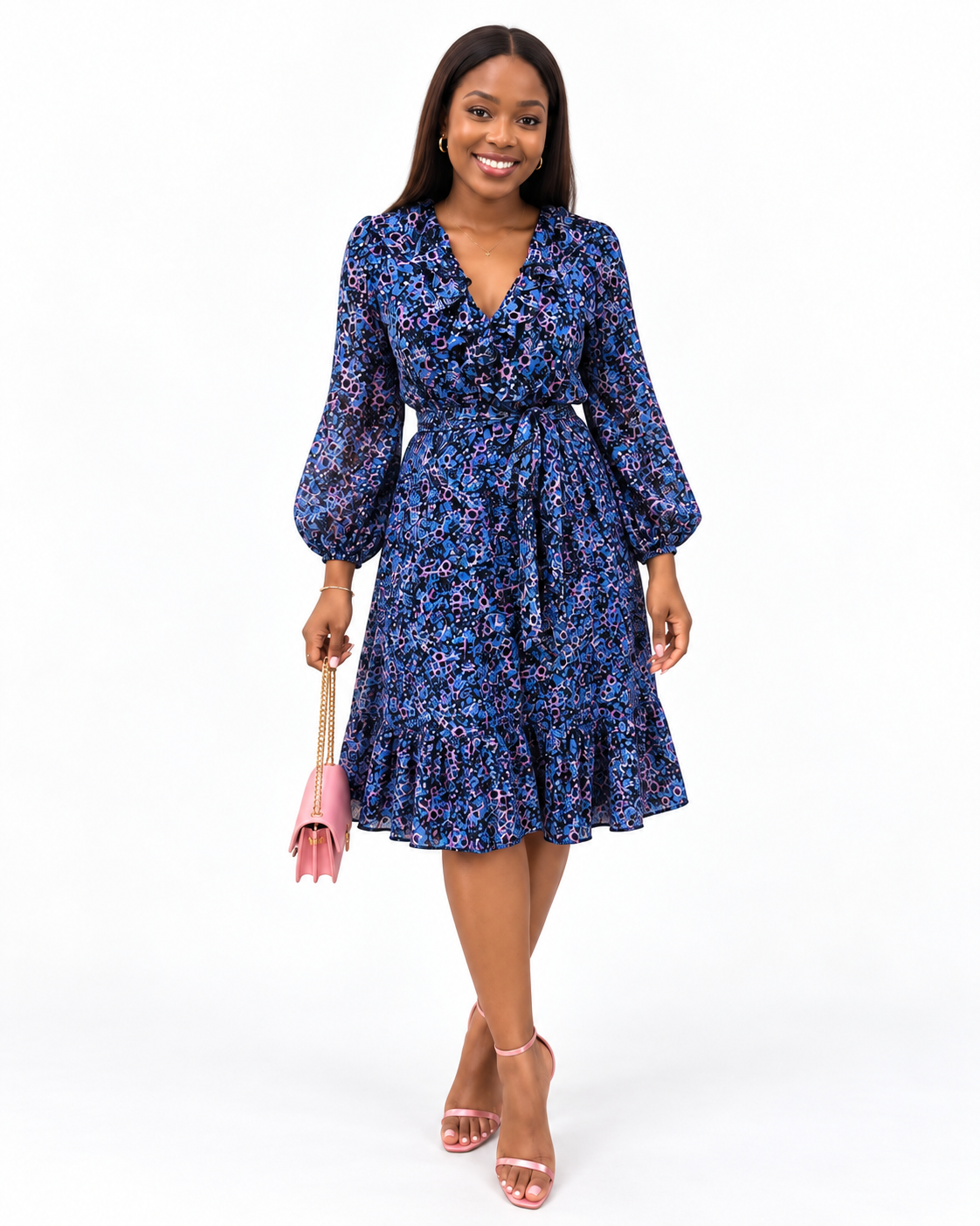 NAISON TARA's Blue Floral Dress