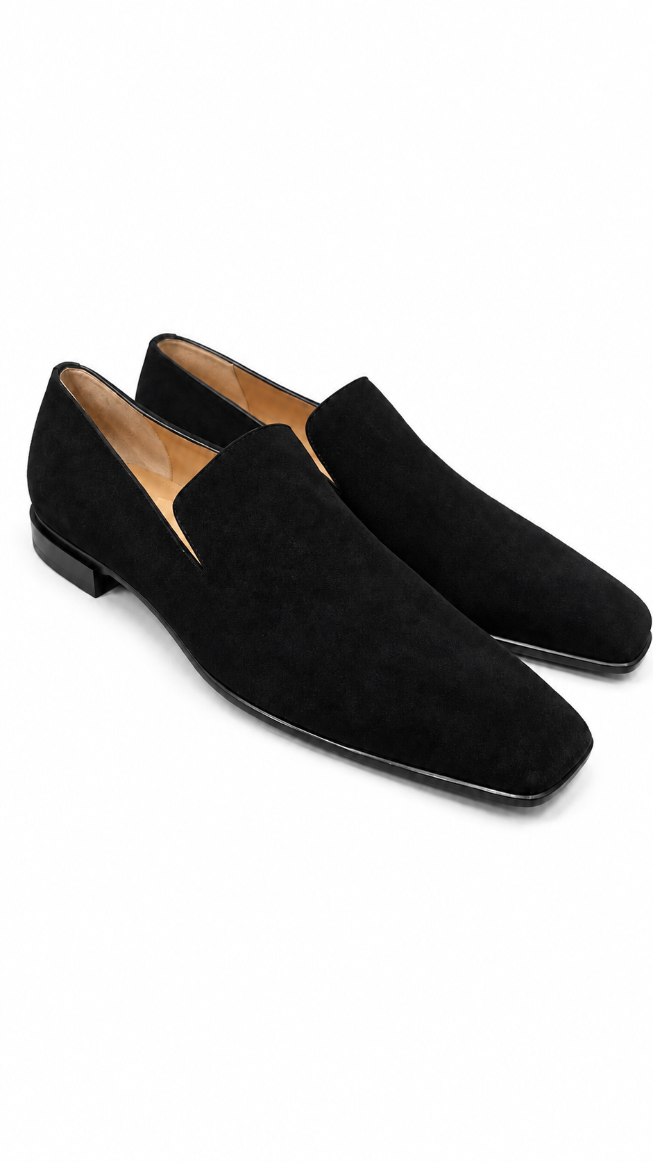PACIOTTI's Black Suede Loafers