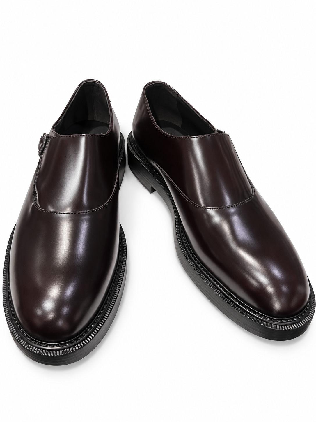 EMPORIO ARMANI's Monk Strap Leather shoe.