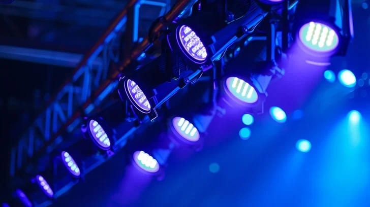 Lighting and control installation