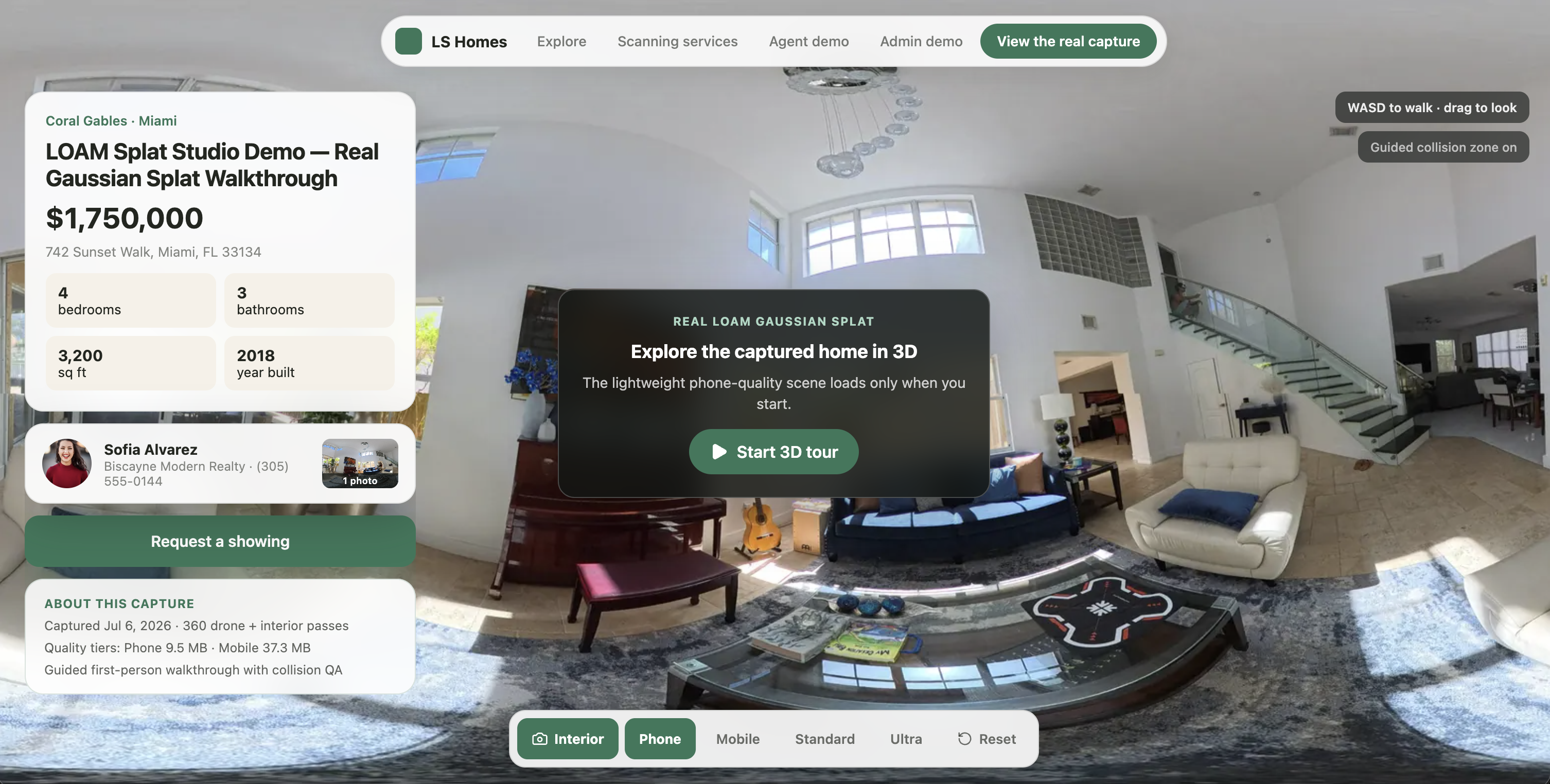 ls homes 3d demo