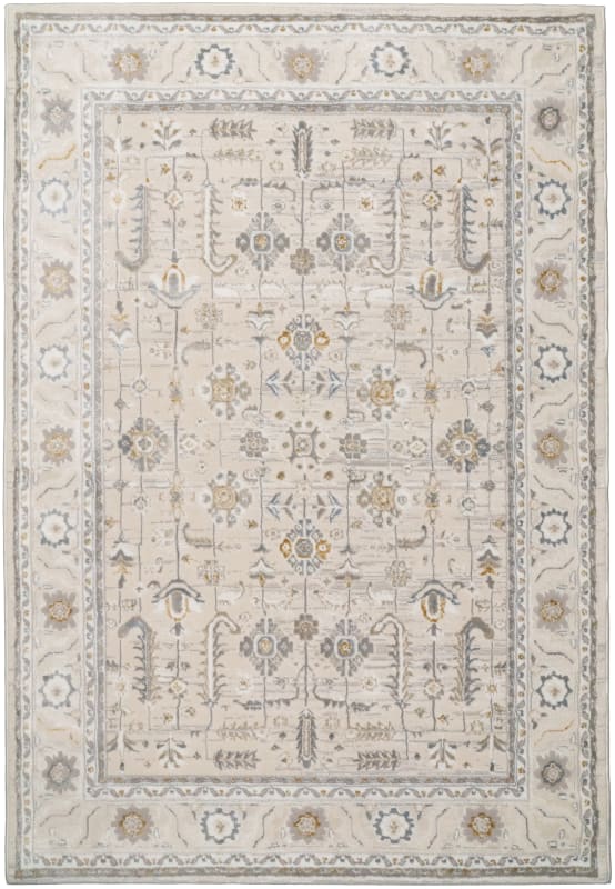 Azure - Ivory Grey Blue 12584-195 swatch