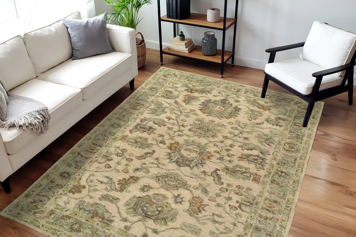 Daisy - Beige Multi 9086-899 - Dynamic Rugs - Daisy - Beige Multi 9086-899