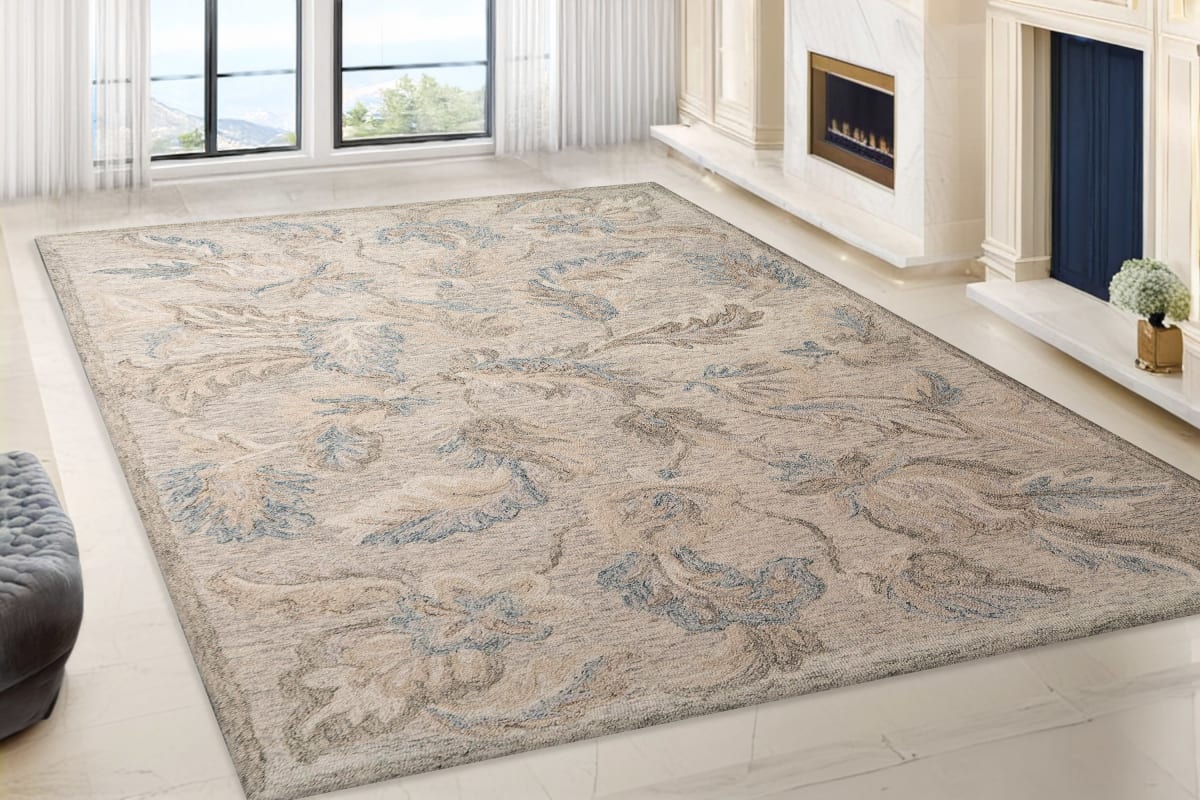Daisy - Grey Blue 9094-950 - Dynamic Rugs - Daisy - Grey Blue 9094-950