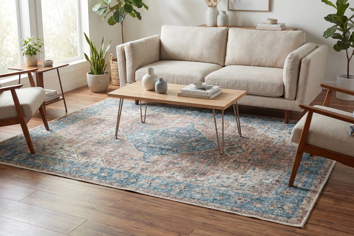 Elise - Red Blue Beige 6305-351 - Dynamic Rugs - Elise - Red Blue Beige 6305-351