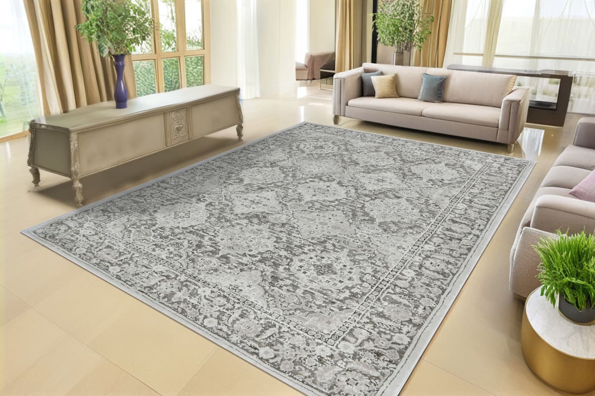Hamilton - Grey Dark Grey 10605-990 - Dynamic Rugs - Hamilton - Grey Dark Grey 10605-990