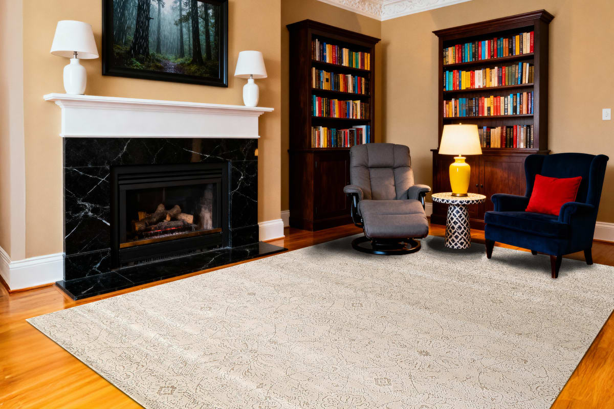 Harmony - Beige Ivory 59002-9595 - Dynamic Rugs - Harmony - Beige Ivory 59002-9595