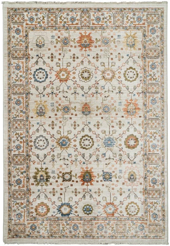 JN10146888199 - Dynamic Rugs - Juno - Ivory Multi 6888-199 - 9' x 12'6"