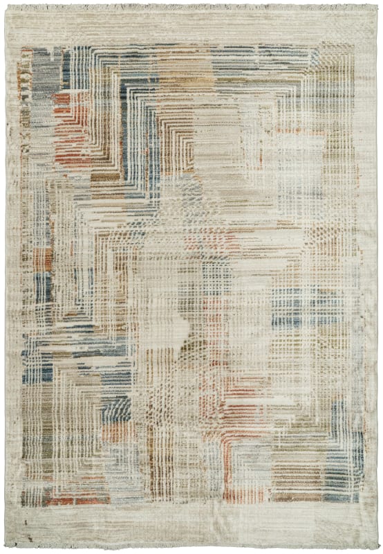 JN10146889899 - Dynamic Rugs - Juno - Beige Multi 6889-899 - 9' x 12'6"
