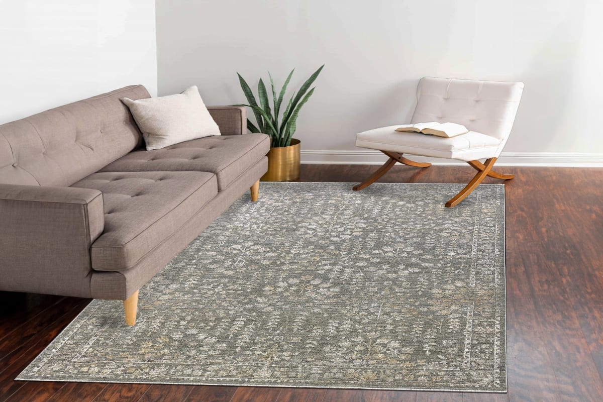 Kyra - Grey Dark Grey 13705-990 - Dynamic Rugs - Kyra - Grey Dark Grey 13705-990