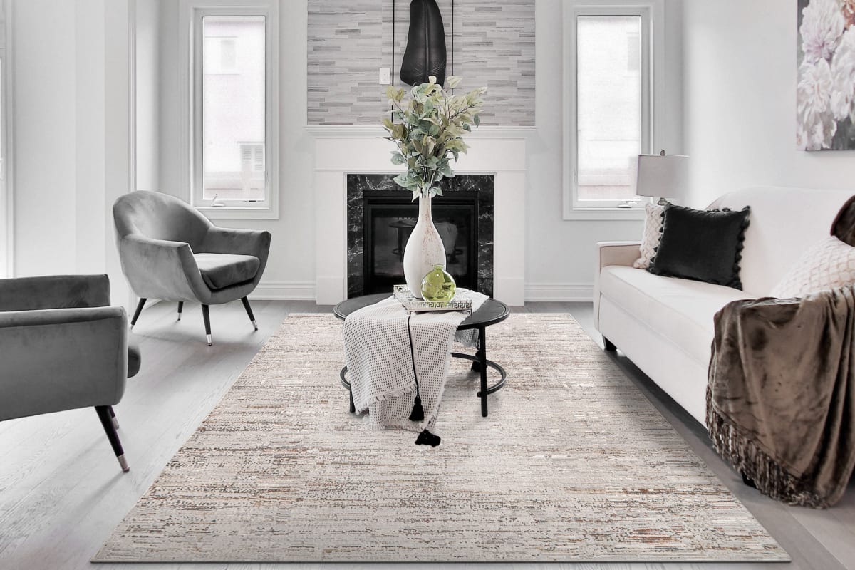 Marina - Dark Grey Rose 8053-993 - Dynamic Rugs - Marina - Dark Grey Rose 8053-993