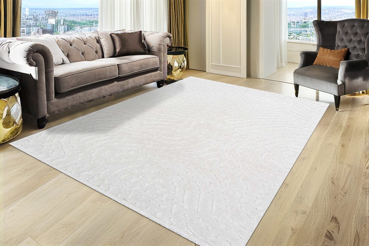 Masai - White 14024-6191 - Dynamic Rugs - Masai - White 14024-6191