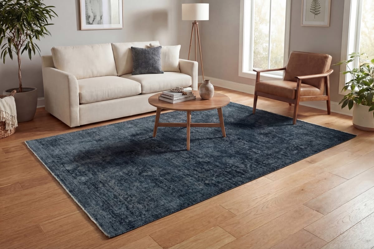 Atmos - Navy 11980-500 - Dynamic Rugs - Atmos - Navy 11980-500