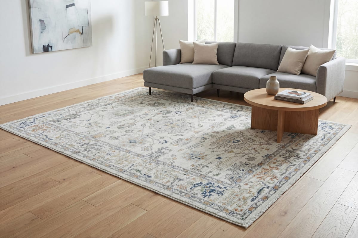 Authentic - Ivory Multi 18783-199 - Dynamic Rugs - Authentic - Ivory Multi 18783-199