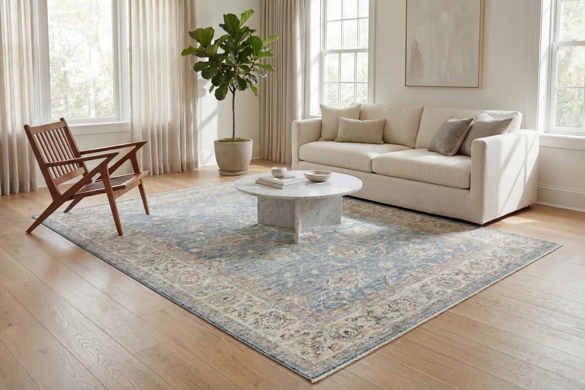 Autumn - Blue Beige 10920-580 - Dynamic Rugs - Autumn - Blue Beige 10920-580