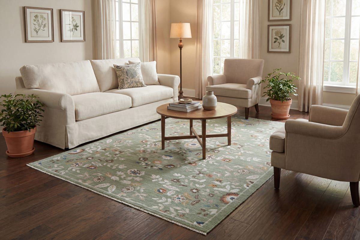 Botanica - Olive Multi 13359-499 - Dynamic Rugs - Botanica - Olive Multi 13359-499