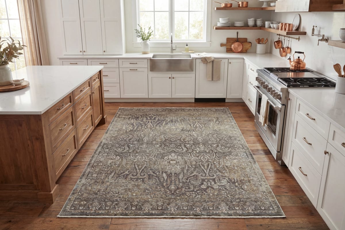 Pandora - Brown Beige White 17641-881 - Dynamic Rugs - Pandora - Brown Beige White 17641-881
