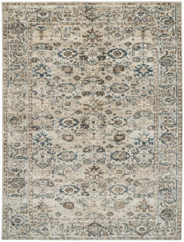 VK6917770150 - Dynamic Rugs - Venedik - Cream Blue 17770-150 - 5'3" x 7'