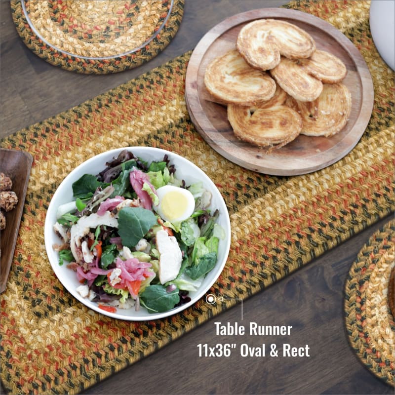 HJBA-Russett - Homespice - Jute Braided Accessories - Russett