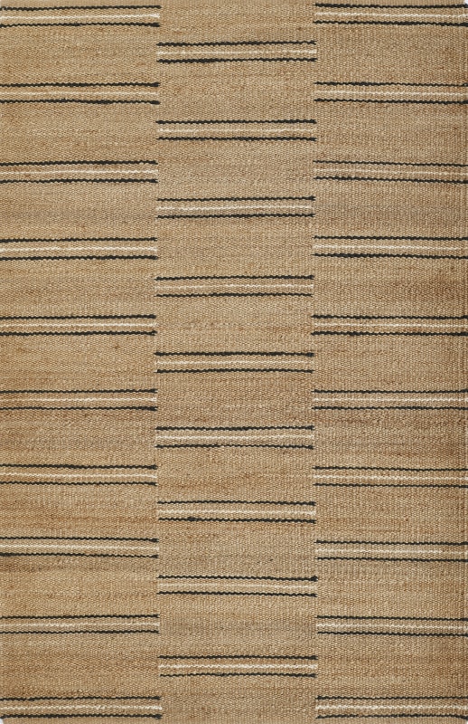 CRESCCRE-2NAT2030 - Erin Gates - Crescent - Broken Stripe - Natural CRE-2 - 2' X 3'