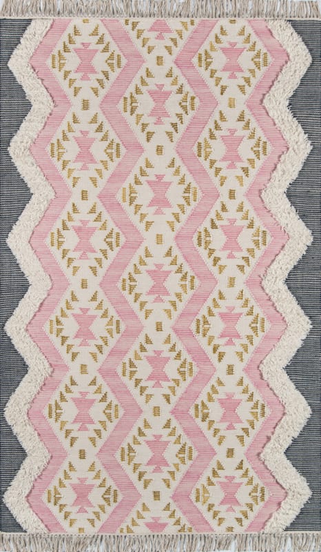 INDIOIND-1PNK2030 - Novogratz - Indio - Beverly - Pink IND-1 - 2' X 3'