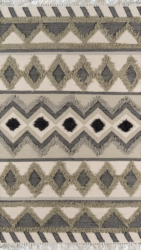 INDIOIND-4SAG237A - Novogratz - Indio - Avalon - Sage IND-4 - 2'3" X 7'10" Runner