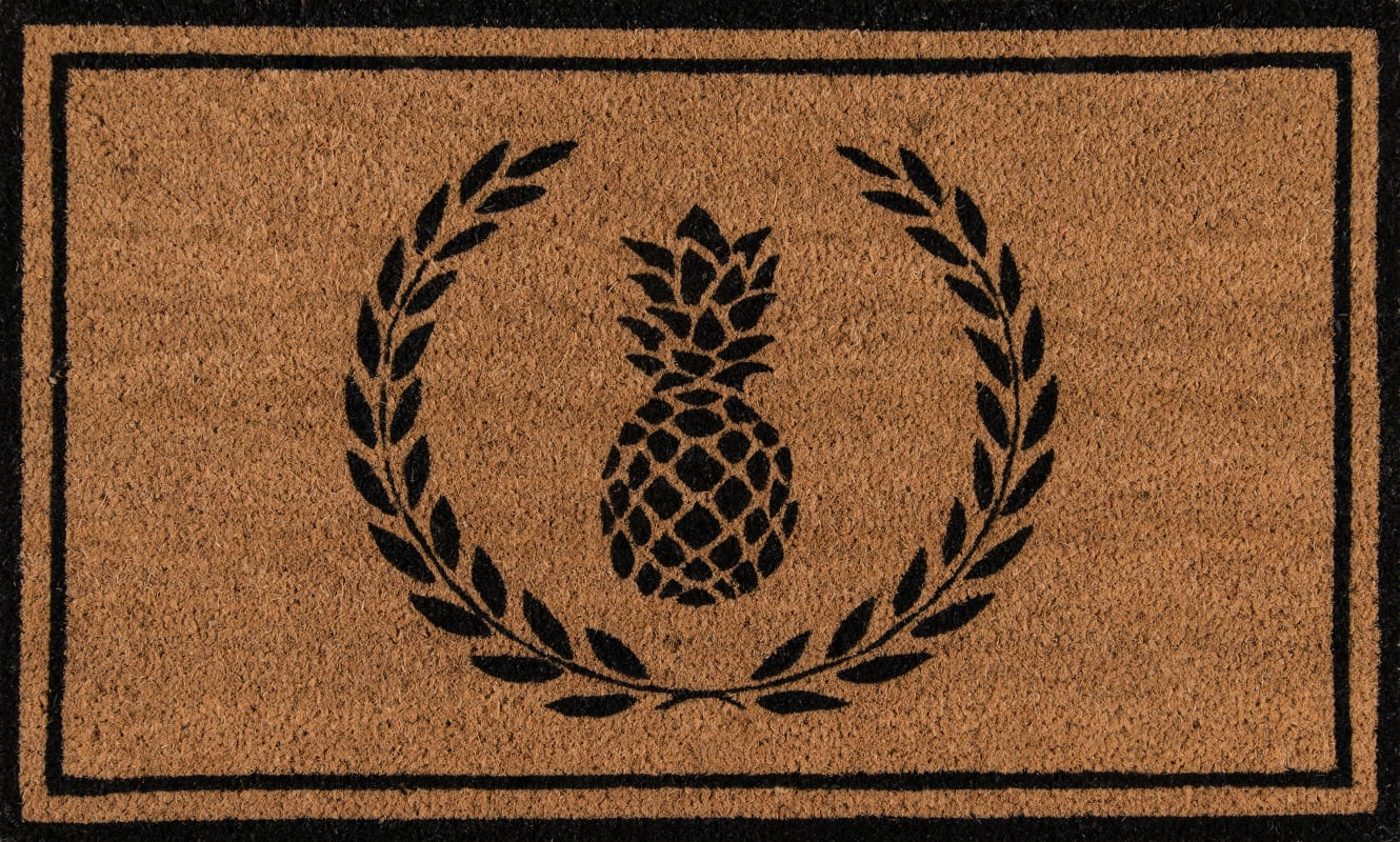 PARK0PAR-1BLK1626 - Erin Gates - Park - Pineapple - Black PAR-1 - 1'6" X 2'6"