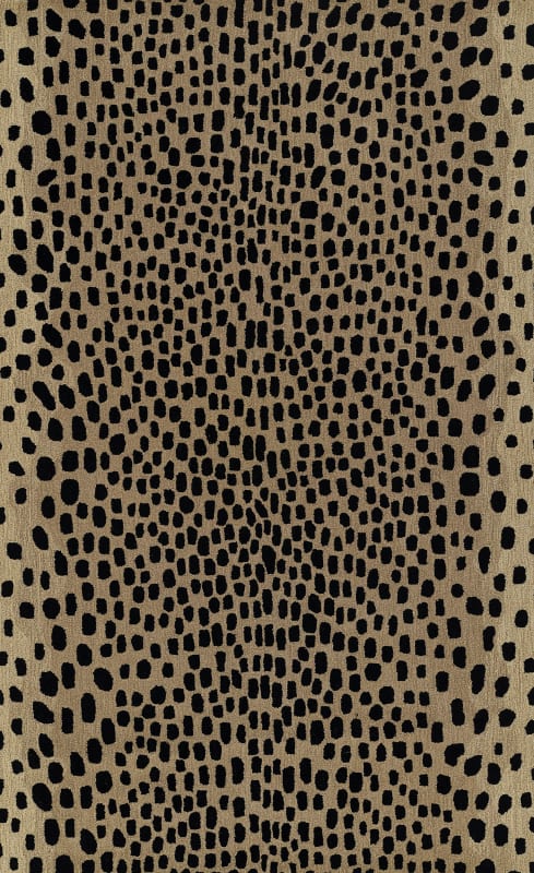 WOODLWOD-3BGE89B9 - Erin Gates - Woodland - Cheetah - Beige WOD-3 - 8'9" X 11'9"