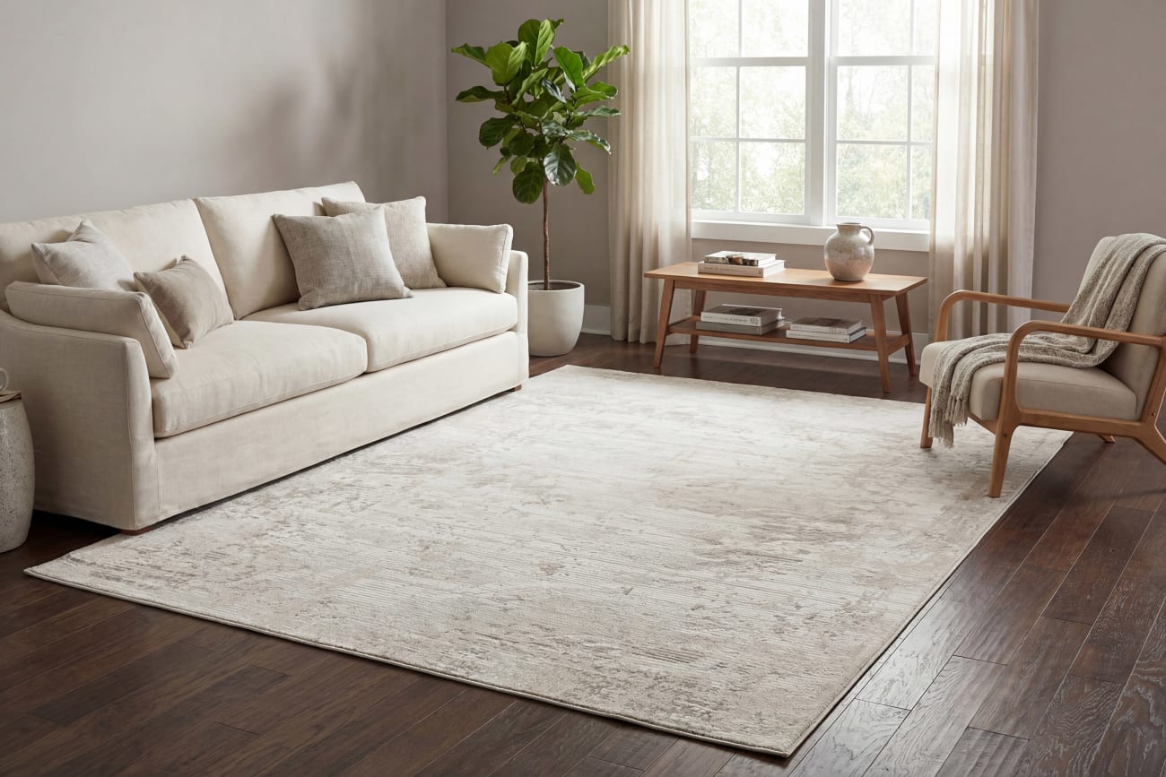 Atlas - Ivory Grey 2574-190 - Dynamic Rugs - Atlas - Ivory Grey 2574-190