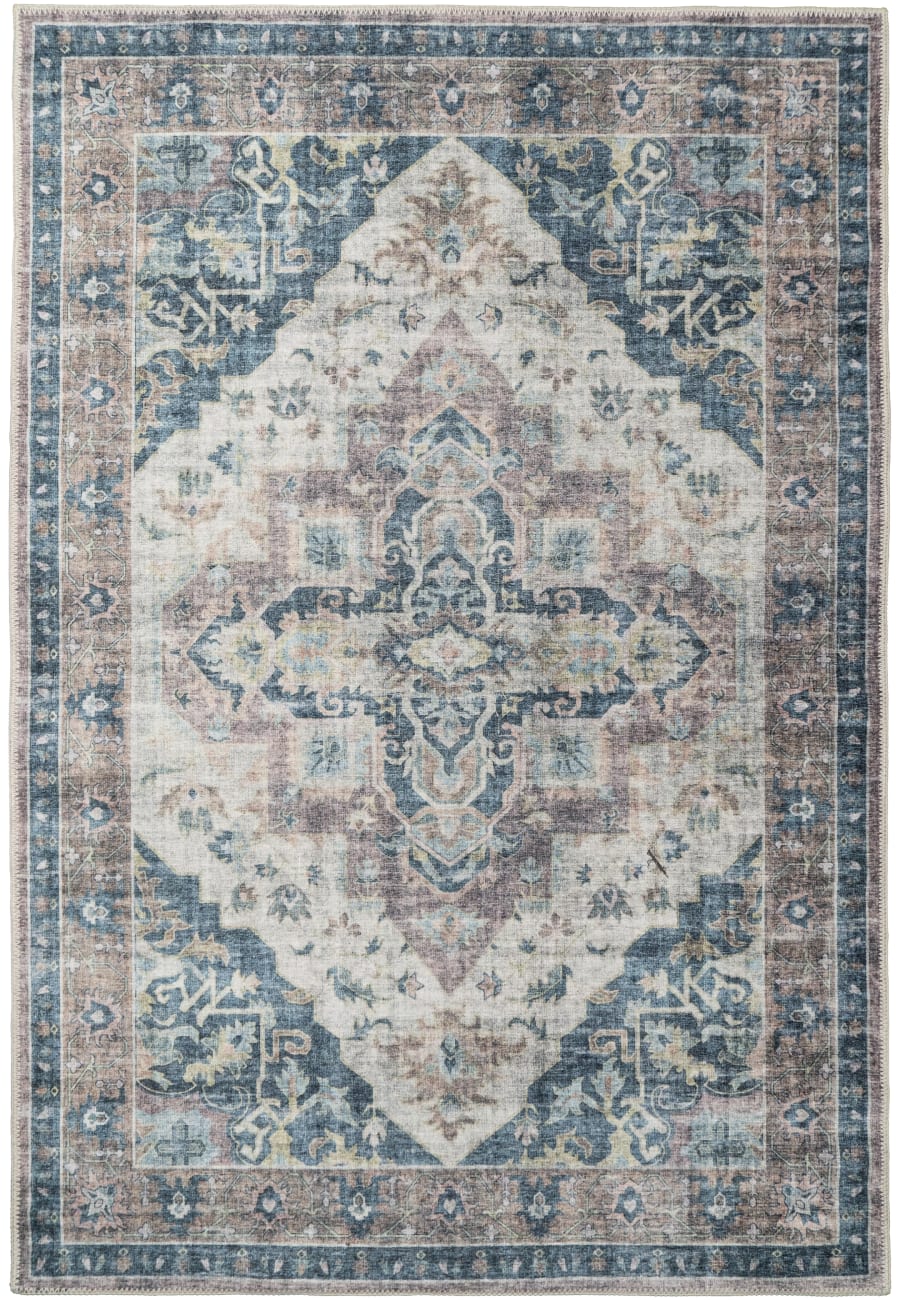 Elise - Wine Navy Tan 6306-305 - Dynamic Rugs - Elise - Wine Navy Tan 6306-305